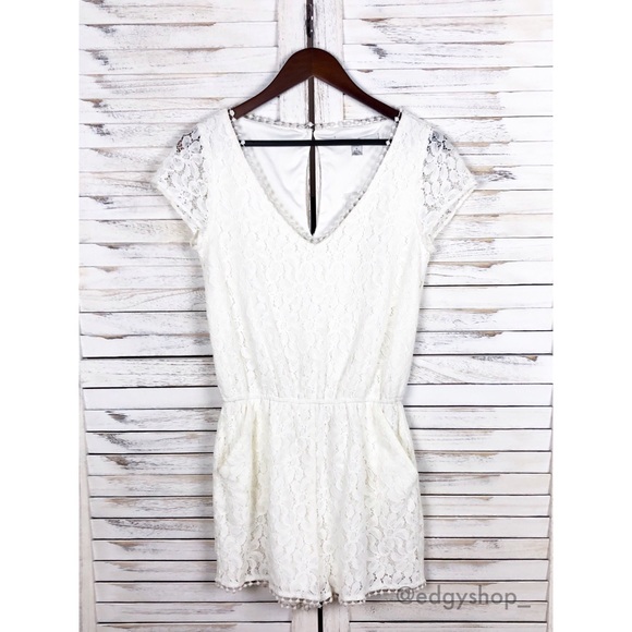 LC Lauren Conrad Pants - [LC Lauren Conrad] Lace Romper